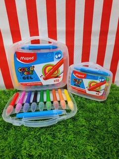 Ceras Acuarelables Color´Peps GEL x 10 - MAPED - 3154148363101 en internet