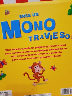 Libro Eres un Mono travieso de Manolito - comprar online