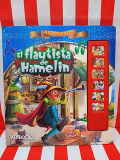 Libro El Flautista de Hamelin. Coleccion Audicuentos de Latinbooks - 2069