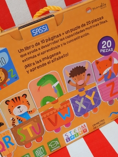 Mi Primer Alfabeto, Libro y Puzzle de Manolito