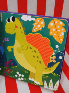 Libro En la tierra prehistórica - Colección Toco y Aprendo: Suaves Texturas - LATINBOOKS - 4761* - tienda online