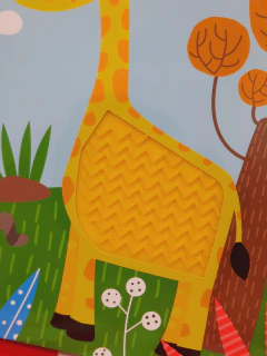 jirafa de cuello largo