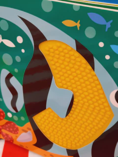 Libro En lo profundo del OCEANO - Colección Toco y Aprendo: Suaves Texturas - LATINBOOKS - 4762*