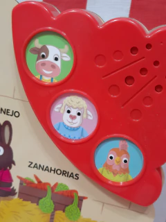 libro con sonidos de granja