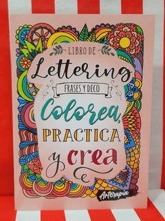 Libro Lettering Frases y Deco de Guadal (3279)