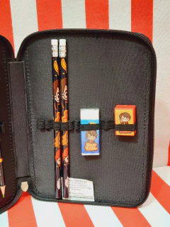 Cartuchera 1 piso con Set Escolar Harry Potter - CRESKO - 0092626534267