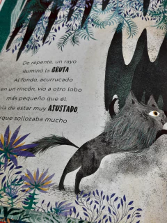 Libro El Lobo Miedoso de Manolito