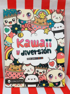 Libro KAWAII y Diversión - Colección Colores y emociones - LATINBOOKS - 2949* en internet