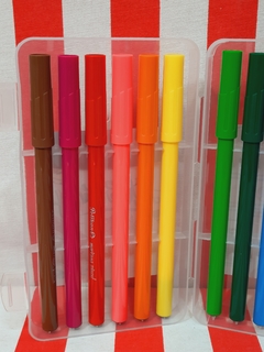 Marcadores Lettering Punta Pincel x 12 de Pelikan (29780) - comprar online