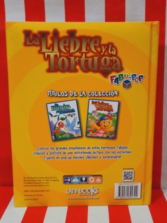 Libro La liebre y la tortuga, Coleccion FABU-POP de Latinbooks - 2146 - comprar online