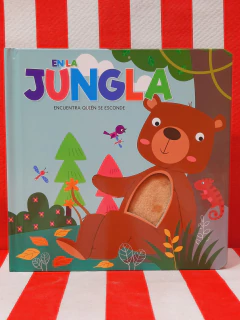 Libro En La Jungla - Colección ¿Quién soy? Texturas - LATINBOOKS - 1343* - Libreria Pincelada