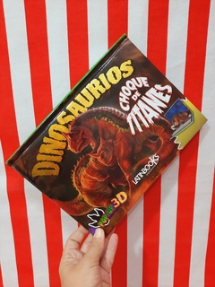 Libro Dinosaurios, choque de titanes - Colección POP UP 3D de Latinbooks - 3590