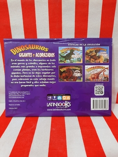 Libro Dinosaurios, gigantes y acorazados - Coleccíon POP UP 3D de Latinbooks - 3592 - tienda online