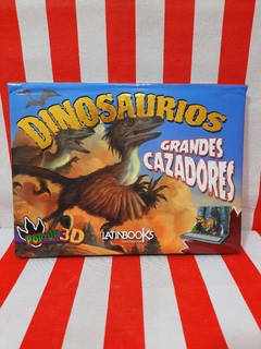 Libro Dinosaurios, grandes cazadores - Colección POP UP 3D de Latinbooks - 3591 - tienda online