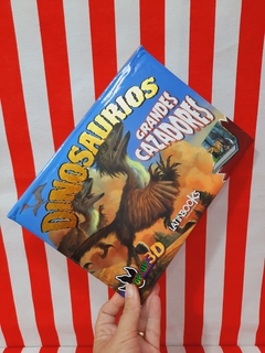 Libro Dinosaurios, grandes cazadores - Colección POP UP 3D de Latinbooks - 3591