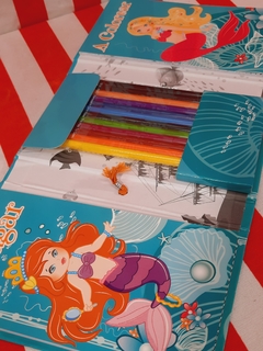 Kit de Arte Sirenas de Latinbooks (1647) en internet