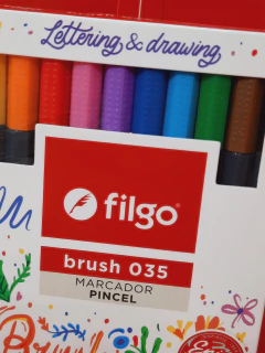 Marcadores Pincel x 10 de Filgo (35420) - comprar online