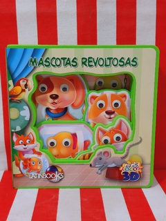 Libro Mascotas Revoltosas, Colección Ojos locos 3D de Latinbooks - 1962