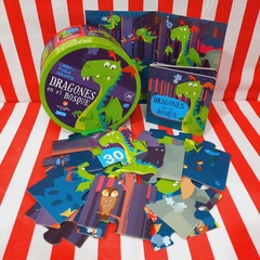 Los Dragones del bosque, Libro mas Rompecabezas Gigante de 30 piezas de Manolito - comprar online