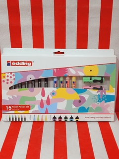 Set Pastel x 15 piezas - EDDING - 7796568961459 - comprar online