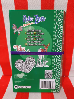 Imagen de Kit de arte Color Zen y Actividades Verde - Colección Kit de Arte: ZEN - CONCEPTO LATINBOOKS - 1708*