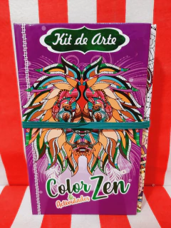 Imagen de Kit de arte Color Zen y Actividades Violeta- Colección Kit de Arte: ZEN - CONCEPTO LATINBOOKS - 1709*