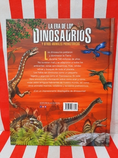 Libro La Era de Los Dinosaurios y otros animales prehistóricos de Guadal (2925)