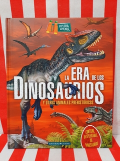 Libro La Era de Los Dinosaurios y otros animales prehistóricos de Guadal (2925)