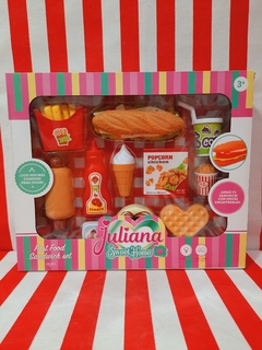 Set de Comida Rápida Sandwich para jugar - JULIANA - 7798360010441 - comprar online