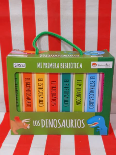 Mi Primera Biblioteca Los Dinosaurios de Manolito - Libreria Pincelada