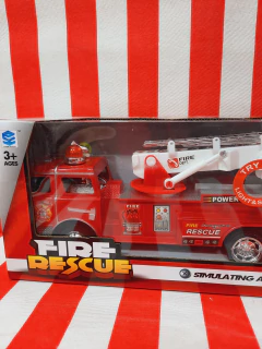 Camion de Bomberos a Fricción con luces y sonido - CYB - 024827 - comprar online