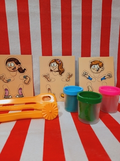 Juego de Masas PANZOTAS KIDS - DURAVIT - 7792435007275 en internet