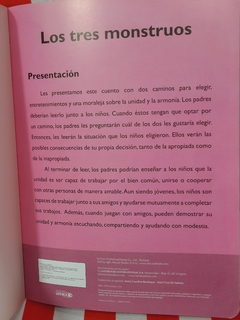 Libro Los Tres Monstruos - Coleccion Historias con dos finales de Latinbooks - 3860 - comprar online