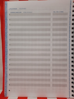 Cuaderno Rojo A4 Flowers de Citanova (132340) - tienda online