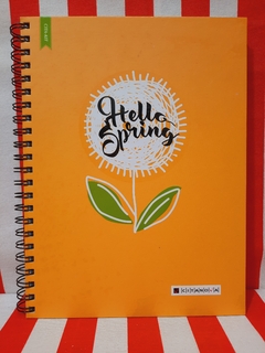 Cuaderno Amarillo A4 Flowers de Citanova (132340)