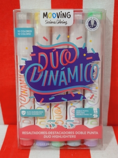 Resaltadores Duo Dinamico x 5 Coloring - MOOVING (024088)