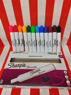 Marcadores base agua x12 de Sharpie (25770) - tienda online