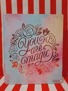 Carpeta A4 Golden Rose de Mooving (008055)