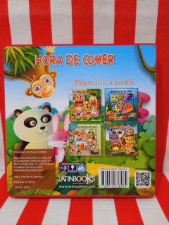 Libro de Goma eva Hora de Comer - Colección Ojos Locos 3D - LATINBOOKS - 1961* en internet