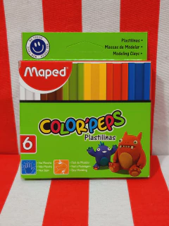 Plastilina Color Peps x 6 - MAPED - 7794757271013 - comprar online