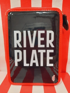 Cartuchera 2 pisos con Set Escolar River Plate de Cresko (020782) - comprar online
