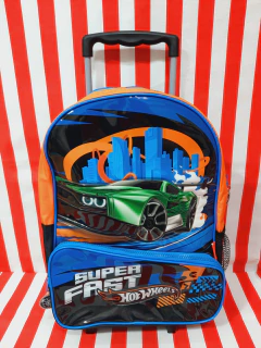 Mochila con carro 16" Hot Wheels - WABRO - 7453002803491 - comprar online