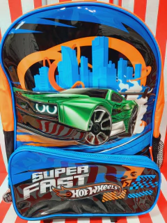 Mochila con carro 16" Hot Wheels - WABRO - 7453002803491 en internet