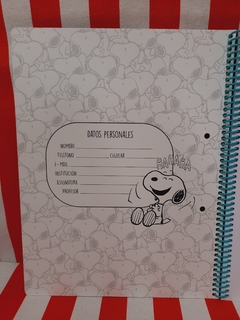 Cuadernillo A4 Snoopy Tapa Semi rigida - MOOVING - 7798166463694 en internet