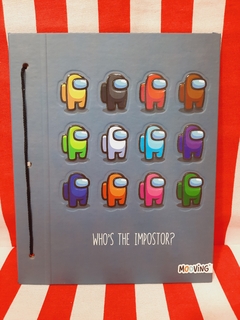 Carpeta Dibujo N°3 AMONG US de Mooving (013017)