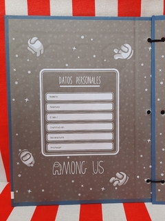 Carpeta Dibujo N°3 AMONG US de Mooving (013017) - comprar online