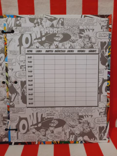 Carpeta Dibujo N°3 AVENGERS - MOOVING - 013017 en internet