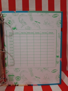 Imagen de Carpeta Escolar LOONEY TUNES - MOOVING - 7799133007620