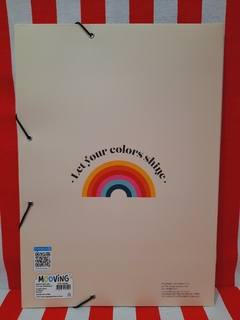 Imagen de Carpeta Oficio 3 Solapas Rainbow de Mooving (011866)