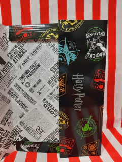 Carpeta con ELASTICO 3 Solapas Harry Potter - MOOVING - 7799133001291 - Libreria Pincelada